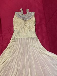Bottom Transparent Gown Can Be Wear With Lowest Pl