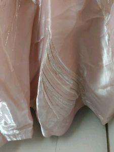 Elegant Pink Sequin Gown