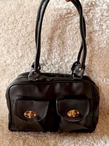 Classic Black Handbag