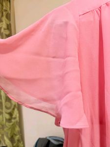 Forever New Chic Pink Midi Dress