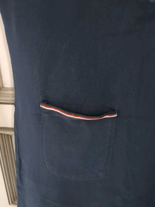 Navy Blue Casual Dress