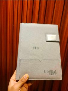 Diary with Power-Bank (8000 MAH