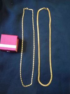 Elegant Gold Necklaces Set