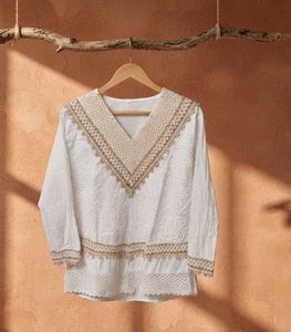 ✨short embroidery Kurti✨