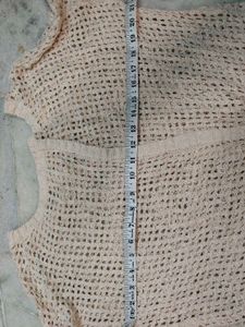Chic Crochet Knit Sweater