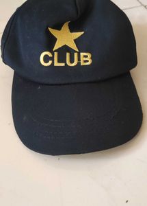 Black Club Baseball Cap