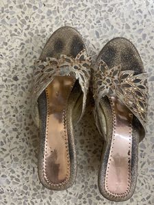 Sparkly Ethnic Flats