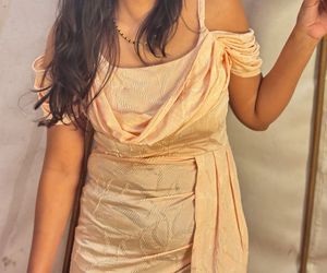 side slit gown