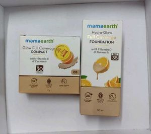 Mamaearth Glow Full Coverage Compact & Foundation
