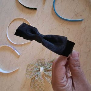 8 Mixed Premium Hairbands Set For Kids 4 To 6 Yrs