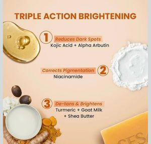 Sesa Brightening and Tan Removal Soap