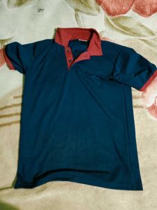 Couple's Polo T-Shirts - Navy Blue