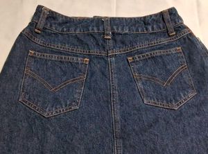 Mini jeans skirt