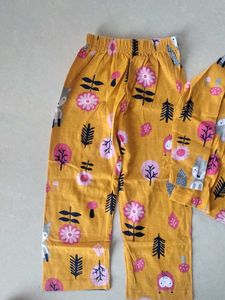 LILPICKS Girls' Printed Pajama Set