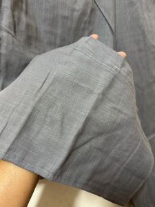 IndoRaga Grey Linen Cotton Trouser