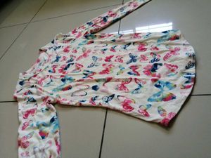 Cute Butterfly Print Long Sleeve Top