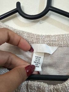Chic Tweed Cropped cardigan Top