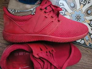 Red Casual Sneakers - Size 39