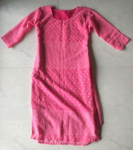 Beautiful Pink Kurti