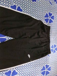 Nike Black Track Pant | White Stripe | ₹110 Only