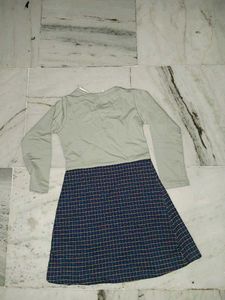 Cute Girls Long Sleeve Dress