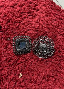 Statement Rings - Set of 2