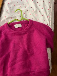 Pink Knitted Sweater