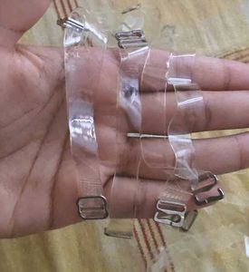 Clear Adjustable Bra Straps (pack of 10 sets)