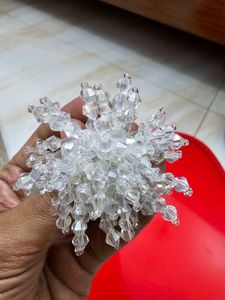 Sparkling Crystal Snowflake Earrings