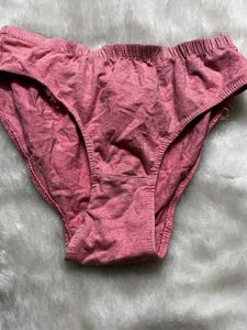 Pink Cotton Briefs