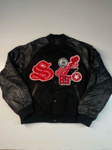 Varsity Jacket with Patches wit