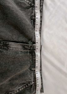 Grey Wash Cargo Jeans