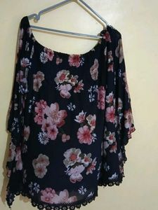 Floral Off-Shoulder Blouse