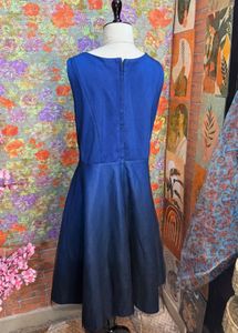 Elegant Royal Blue Tulle Dress