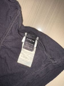 Black Backless  Top