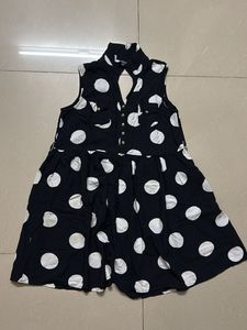 Chic Polka Dot Sleeveless Dress