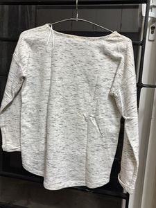 Grey Long Sleeve Top