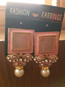 Baby Pink Earings
