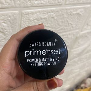 Swiss Beauty Prime'n'Set Powder