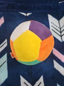 Soft Multi-Color Plush Ball Toy