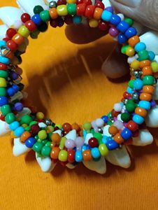 Bohemian Beaded Cowrie Shell Bracelet New