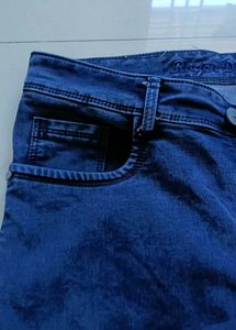 Classic Dark Wash Denim Jeans
