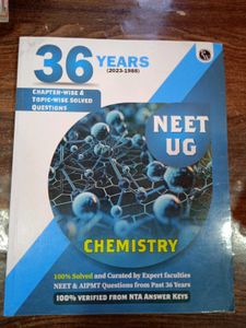 NEET UG Chemistry PYQs: 36 Years Solved Questions