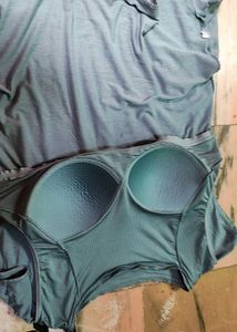 top with padded atteched