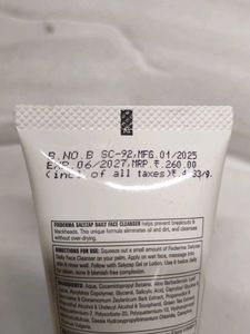 Fix Derma Salyzap Daily Face Cleanser