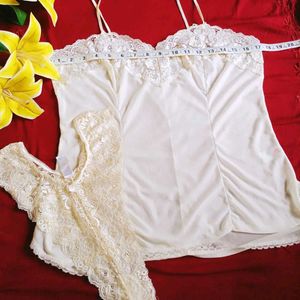 Lace Cami & Shorts Set