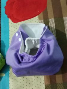 Reusable Diaper With Inserting Pad