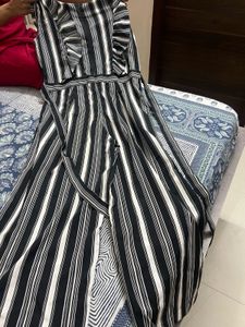 Chic Striped Jumpsuit