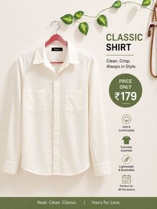 Classic Cream Long Sleeve Shirt