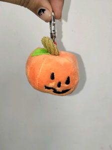 Cute Plush pumpkin Keychain